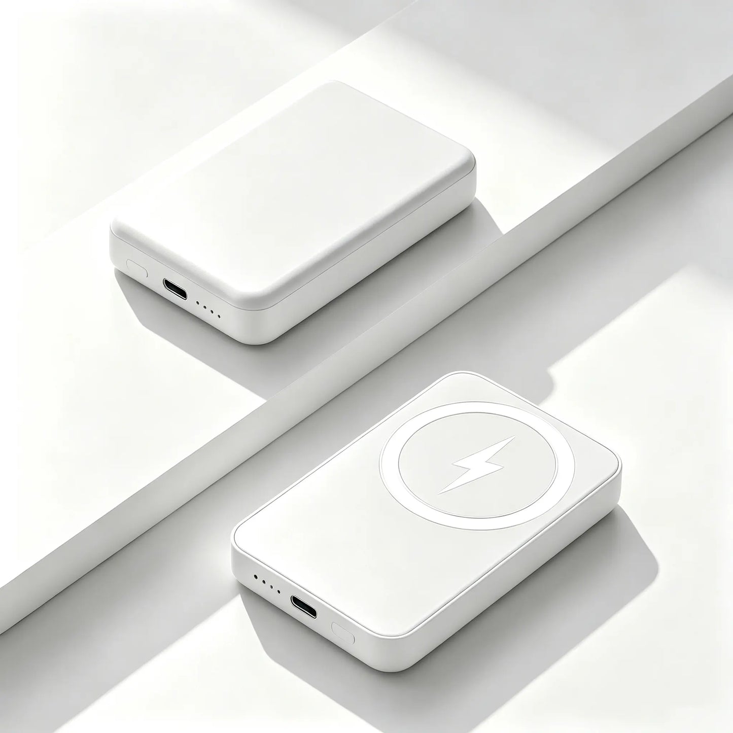 Power bank magnetico portatile per iPhone e USB-C