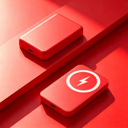 Power bank magnetico compatto per viaggio